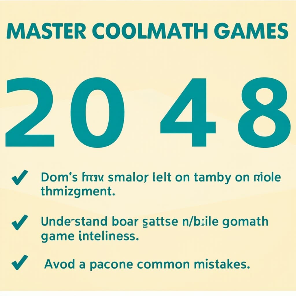 Coolmath Games 2048: Strategy Guide & Math Concepts